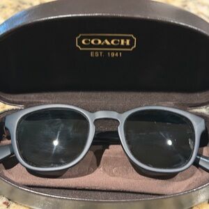 Coach Matte Black Sunglasses